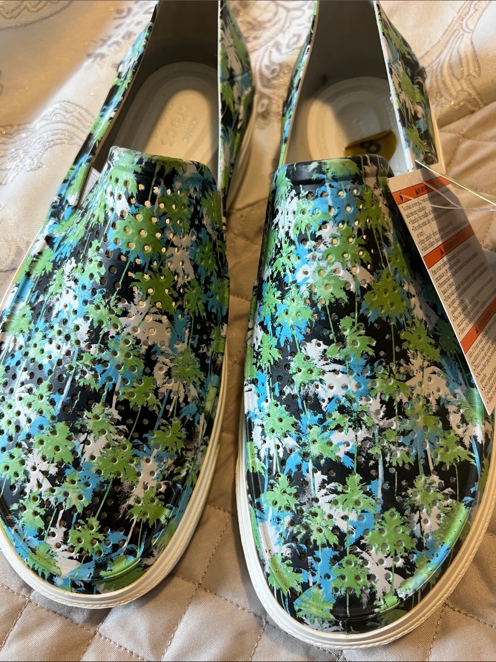 CROCS Men’s Slip On Shoes in Citilane Roma Tropical